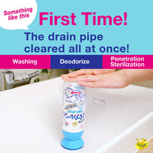 Earth Bathroom Wash Basin Sink & Drain Cleaner | Magic Foam Cleans & Unclogs Drains |Unique Nozzle Design |Say Good Bye To Toxic Fumes | 200 ml | Made in Japan