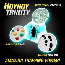 Hoy Hoy Cockroach Trap, Made in Japan, 5 Traps, Pesticide Free Safe and Easy Cockroach Trap, Irresistible Bait, for Home with Kids & Pets, Water Resistant, No.1 Japanese Trap