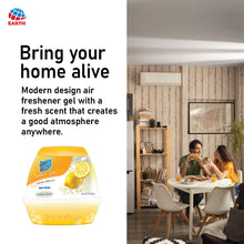 Earth Daily Fresh Aroma Gel – Lemon Soda, 200 g | Long-Lasting Gel Air Freshener for Home, Office & Car | Odour Control | Non-Spray