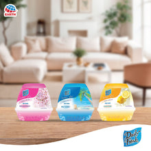 Earth Daily Fresh Aroma Gel – Lemon Soda, 200 g | Long-Lasting Gel Air Freshener for Home, Office & Car | Odour Control | Non-Spray