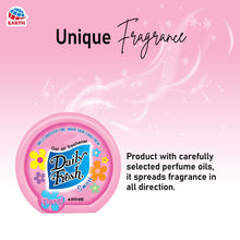 Earth Daily Fresh Smart GEL Air Freshener – Floral, 60g | Compact Hanging Bathroom and Car Freshener | Long-Lasting Odour Control for Bathroom, Wardrobe and Car | Non-Spray - Pack of 3