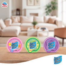 Earth Daily Fresh Smart GEL Air Freshener – Lavender, 60g | Compact Hanging Bathroom and Car Freshener | Long-Lasting Odour Control for Bathroom, Wardrobe and Car | Non-Spray - Pack of 3