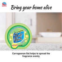 Earth Daily Fresh Smart GEL Air Freshener – Lemon, 60g | Compact Hanging Bathroom and Car Freshener | Long-Lasting Odour Control for Bathroom, Wardrobe and Car | Non-Spray - Pack of 3