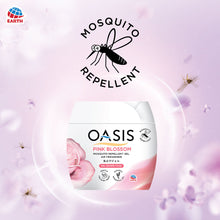 Earth Oasis Natural Air Freshener Gel with Lavender Oil (Natural Mosquitto Repellent) Pink Blossom (Floral),180g | Long-Lasting Room Freshener for Home, Bathroom, Office, Baby Room and Car| Non-Spray