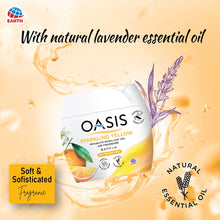 Earth Oasis Natural Mosquito Repellent Gel Air Freshener – Sparkling Yellow (Citrus), 180g | Long-Lasting Room Freshener for Home, Bathroom, Office, Baby Room and Car | Non-Spray, Natural Essential Oils