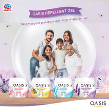 Earth Oasis Natural Mosquito Repellent Gel Air Freshener – Sparkling Yellow (Citrus), 180g | Long-Lasting Room Freshener for Home, Bathroom, Office, Baby Room and Car | Non-Spray, Natural Essential Oils