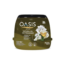 Earth Oasis Natural Gel Air Freshener – Jasmine Tea & Freesia, 200g | Long-Lasting Room Freshener for Home, Office, Baby Room and Car | Non?Spray, Natural Aroma