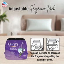 Earth Oasis Natural Gel Air Freshener – Lavender & Musk, 200g | Long-Lasting Room Freshener for Home,  Office, Baby Room and Car | Non?Spray, Natural Aroma
