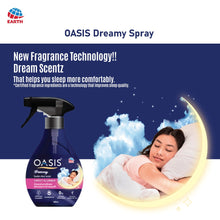 Earth Oasis Sleep Deodoriser Spray – Dreamy Sweet Slumber, 400 ml | Fabric & Room Freshener for Bedroom, Pillows & Curtains | Odour Remover | Non-Gas