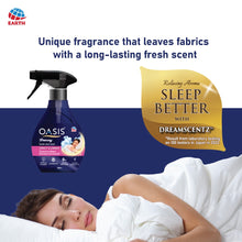 Earth Oasis Sleep Deodoriser Spray – Dreamy Sweet Slumber, 400 ml | Fabric & Room Freshener for Bedroom, Pillows & Curtains | Odour Remover | Non-Gas