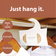 Earth Natuvo Clothes Freshner | 3 Pieces |Ideal for Closets and Bed Box | 100% Natural Ingredients| Made in Japan | Protect Your Clothes
